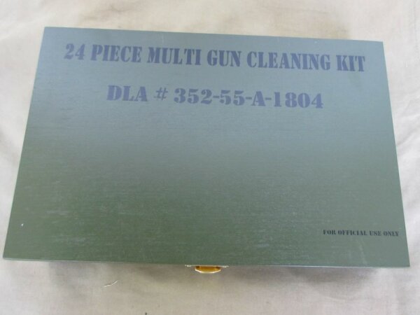 US Army Reinigungsgerät DLA Rifle Pistol Cal. 38 357 30 10 12 45