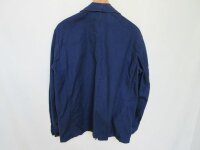Indigo Blue Worker Jacket French Style True Vintage