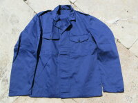 Indigo Blue Worker Jacket French Style True Vintage Jacke