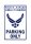 Metall Schild "Airforce Parking Only"