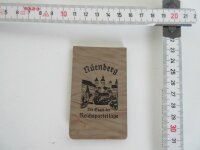 N&uuml;rnberg German Note Pad Wehrmacht