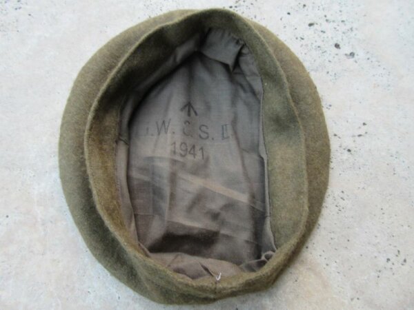 British Made Army Barrett Beret Officer Cap 1941