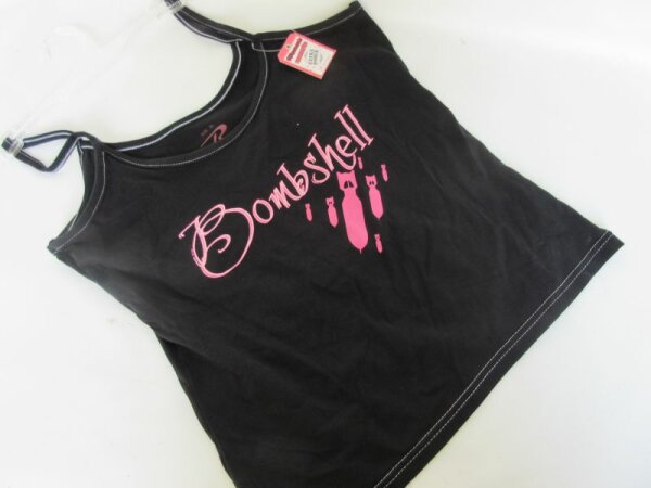 Tank Top Women Trägertop Bombshell Military Bombs Images