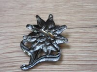 WH Mützenabzeichen Edelweiß Hat Pin Wehrmacht