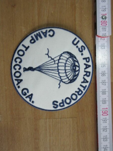 Paratrooper Camp Toccoa GA Training AAF USAF Patch