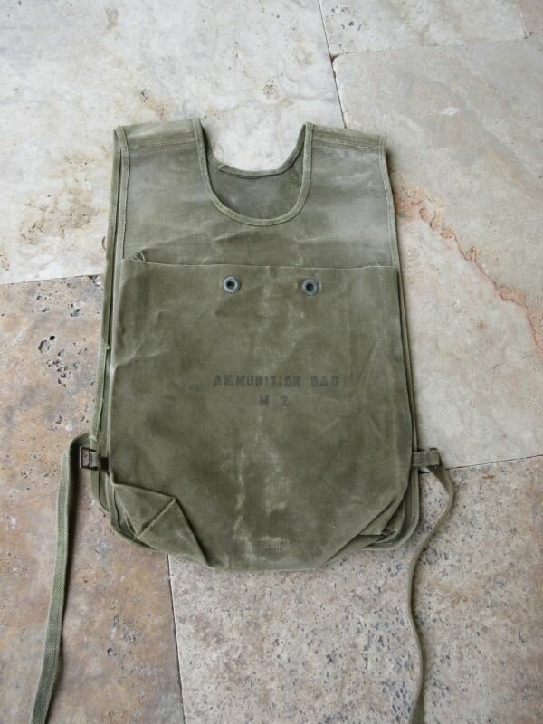 US Army Ammunition Carrier Vest M2 Ammo Bag Munitionsweste Ferromi