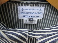 Heavy Engineer Hickory Stripe Denim Vintage Worker Jacket...