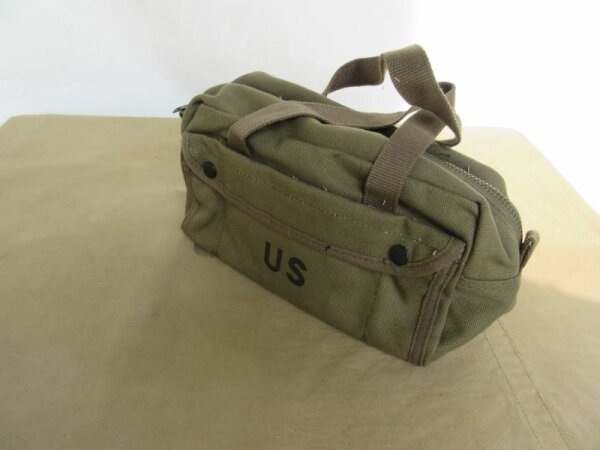 US Army Tool Bag Cargo Bag Canvas Jeep Truck