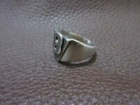 V8 Big Block Ring 925 Sterling Massiv Rockabilly Nose Art...