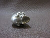 Schädel Skull Totenkopf Memento Mori 925 Sterling Anhänger