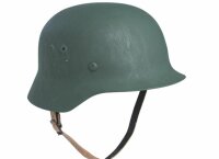 M35 Steel Helmet WWII Helmet + Chin Strap Wehrmacht