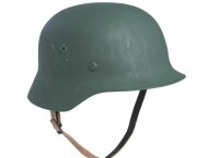 WH Stahlhelm + Kinnriemen M35 Wehrmacht