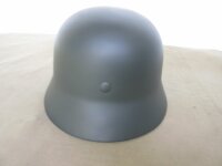 WH Stahlhelm + Kinnriemen M35 Wehrmacht