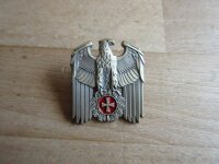 Eagle Banner Iron Cross Pin