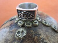 Lutece Mfg Co 1917 Ring 925 Sterling Massiv Rockabilly...