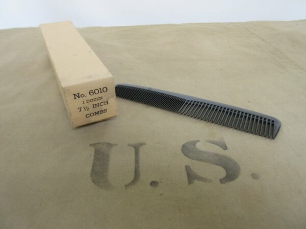 US Army USA Comb WWII WK2 Hairstyling Equipment USMC Navy Airforce USAAF