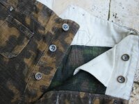 Wehrmacht Eichentarn Feldhose HBT Drillich Oakleaf Fall side