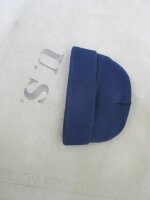 US Army Watch Cap Navy Blue Short One Size...