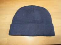 US Army Watch Cap Navy Blue Short One Size Strickm&uuml;tze Wollm&uuml;tze