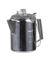 Outdoor Stainless Steel Percolator Camping Coffee Maker Can