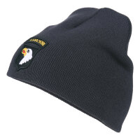 US Army 101st Airborne Patch Watch Cap Strickmütze Beanie Hat Round Cap