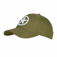 US Army Allied Star 3D Baseball Cap Oliv Seals Navy...