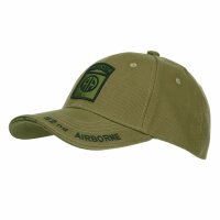 US Army Baseball Cap Grey Oliv 82nd Airborne AA All American
