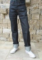 Women Quartermaster Denim Jeans 30er Jahre Style Rockabilly -36
