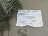 Original US Army Wool Gloves M-1948 Trigger Finger OG-208