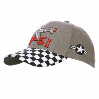 Baseball Cap P-51 Mustang Airforce US Army Bomber USAAF...