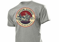 T-Shirt Custom Classics Bikes Build the way you like it Vintage Biker