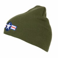 US Army USAAF Kokarde Airforce Watch Strickm&uuml;tze Beanie Hat