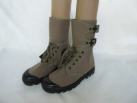 French Army Commando Boots Canvas 9-Loch Buckle Indochina...