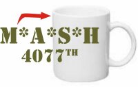 MASH 4077 #1 M*A*S*H 4077th M.A.S.H. US Army Tasse...