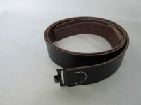 WH Koppel Lederkoppel Koppelriemen Leder Schwarz Belt...