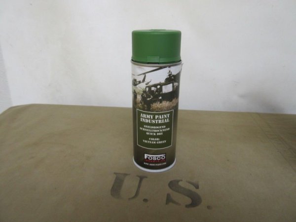 400ml (1L-16,-&curren;) US Army Vietnam Green Equipment Spraydose