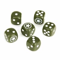 US Army Allied Star Würfel Box Dices