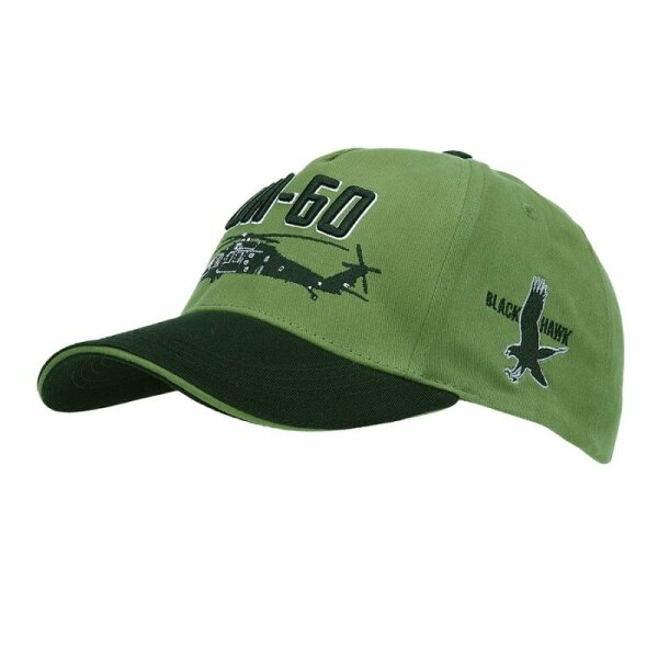 US Army Baseball Cap Oliv UH-60 Blackhawk Eagle Air Force USAAF