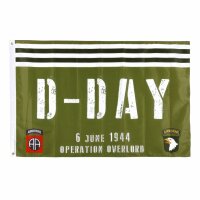 US Flag WK2 D-Day Normandy Army Operation Overlord 101st...