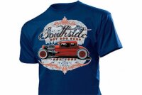 T-Shirt Southside Hot Rod Shop Rockabilly Vintage Biker...