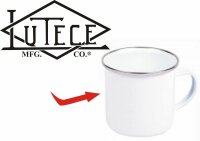 Lutece Mfg Co Emaille Tasse Kaffeetasse