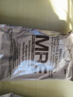 Original US MRE 37 MENÜS MEAL READY TO EAT FOOD BW EPA Army NOTRATION