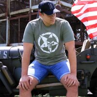 Allied Star T-Shirt Kult Film TOTENKOPF Skull US Army