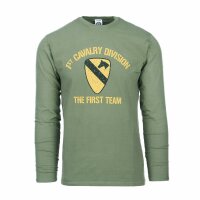 1st Cavalry Vietnam T-Shirt Long Slv US Army