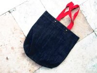 Vintage Canvas Denim Bag Umh&auml;ngetasche...