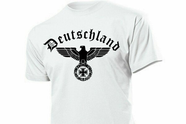 T-Shirt Reichsadler Deutschland Trikot Eisernes Kreuz Adler EK EK1 EK2 Gr S-XXL