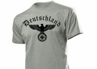 T-Shirt Reichsadler Deutschland Trikot Eisernes Kreuz Adler EK EK1 EK2 Gr S-XXL