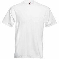 Fruit of the Loom Premium T-Shirt Top Qualität XL Schwarz