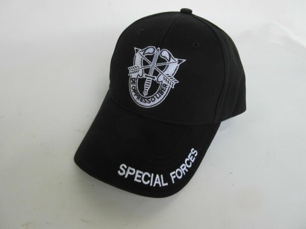 US Army "US Special Forces" Baseball Cap Airforce Insignia Seals Navy WK2 WWII