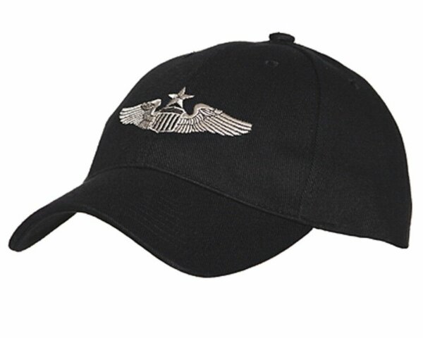 US Army Airforce Senior Pilot Propeller Wings WWII Baseball Cap Navy Marines WW2